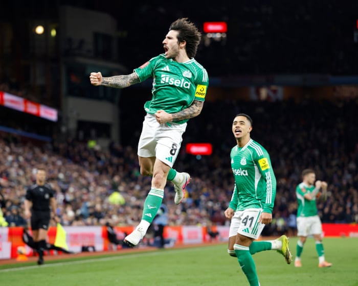 Tottenham agree £100m deal to buy Sandro Tonali from Newcastle