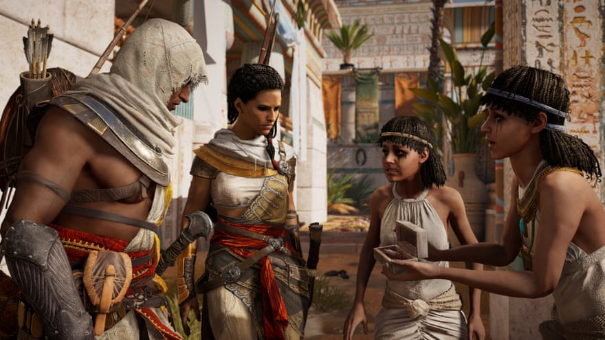 ‘For a lot of people, ancient Egypt is ungraspable’ … shot from the original Assassin’s Creed Origins.