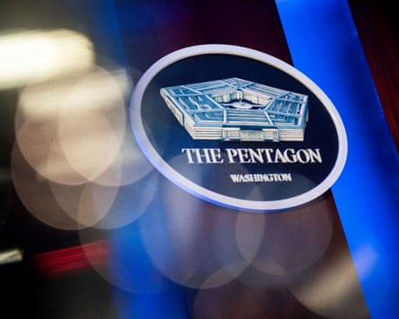 the logo of the Pentagon