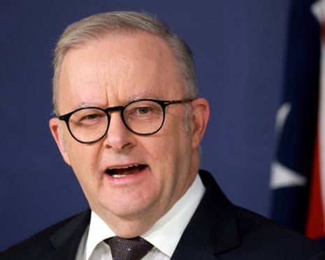 Prime minister Anthony Albanese