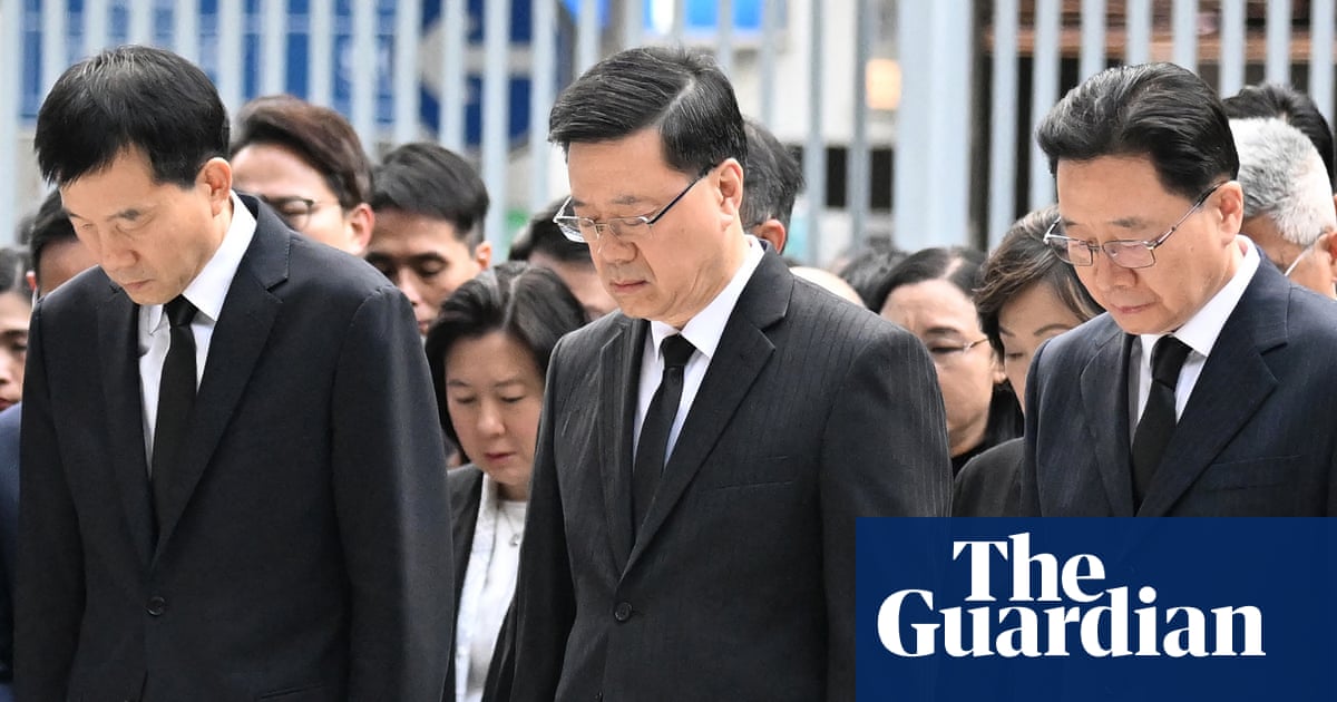 Hong Kong begins three days of mourning after deadly apartment fires
