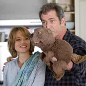 Foster with Mel Gibson in The Beaver.