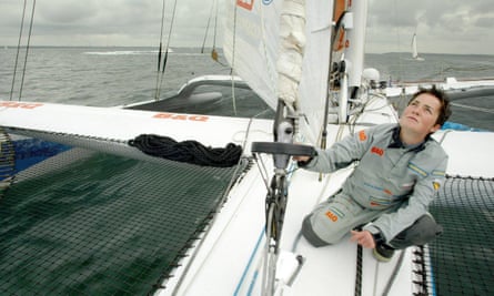 Round-the-world yachtswoman Ellen MacArthur, in 2006.