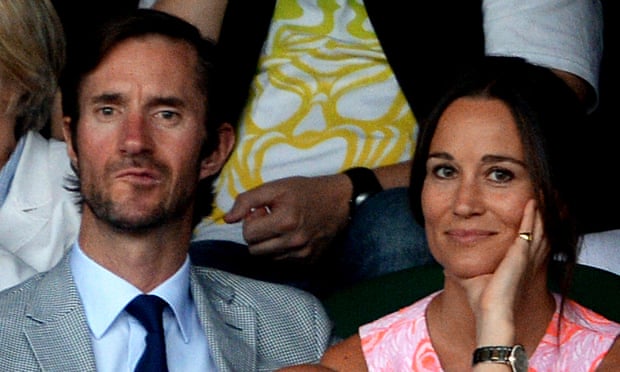 Middleton and Matthews at Wimbledon last summer.