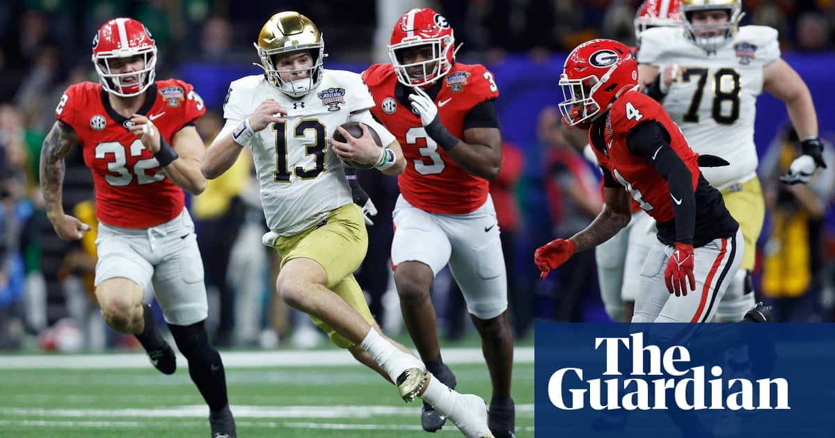 Notre Dame see off Georgia to join CFP semi-finals with Penn State, Ohio State and Texas