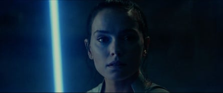 Rey. Screengrabs from Star Wars Rise of Skywalker final trailer