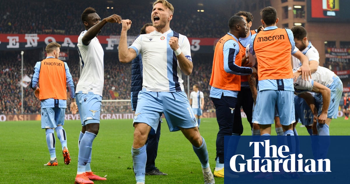 European football roundup: Lazio hold off Genoa to keep pace in Serie A