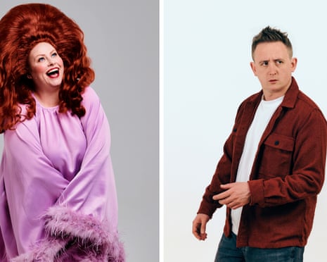 Fringe nominees Amy Gledhill and Chris Cantrill.