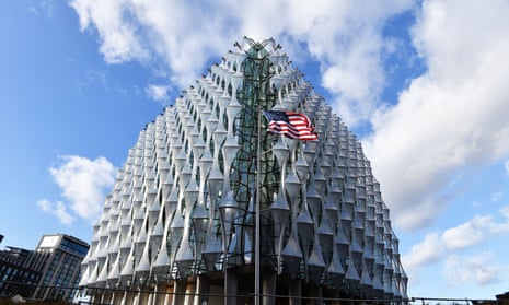 The US embassy in London