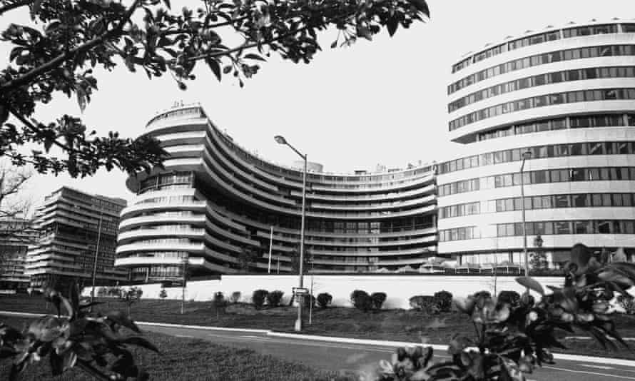 The Watergate complex in Washington DC ion 20 April 1973.