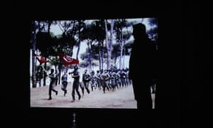 Reincarnation … a scene from the video about Bassel Abi Chahine, who believes he was previously a Druze soldier.