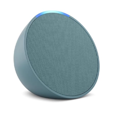 Amazon Echo Pop (Newest gen). Full sound compact wifi and Bluetooth smart speaker with Alexa in midnight Teal