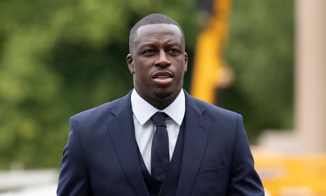 Benjamin Mendy arrives at Chester crown court