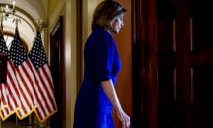 House of Representatives Speaker Nancy Pelosi after reading a statement announcing a formal impeachment inquiry into President Donald Trump