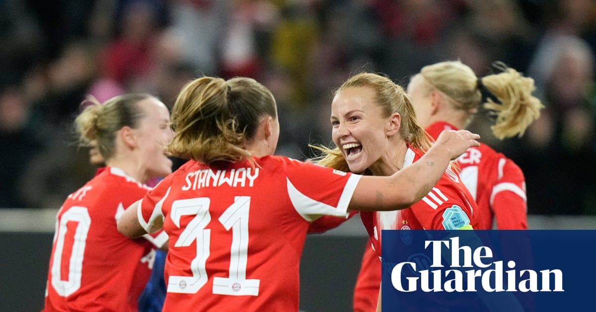 Viggosdottir strikes late to cap Bayern comeback as Arsenal slump to WCL loss
