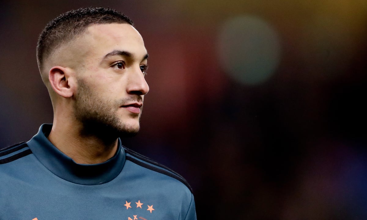 Bald fade hakim ziyech