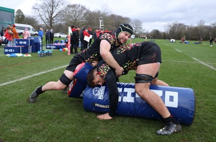 Wales’ Harri Deaves during training.