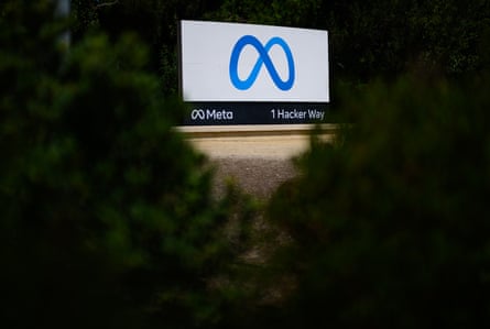 Meta’s headquarters in Menlo Park, California.