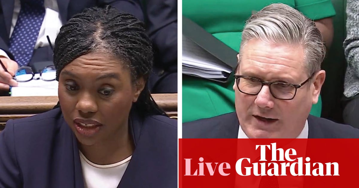 Starmer faces Badenoch at PMQs amid criticism over digital ID U-turn – UK politics live