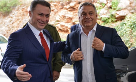 Nikola Gruevski and Viktor Orbán