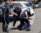 Bystander video shows moment Madison police fatally shoot man - video