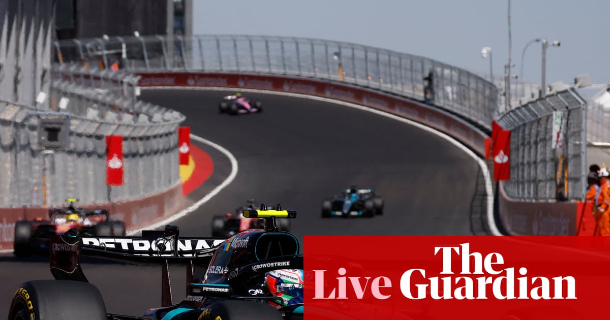 Spanish Grand Prix: Antonelli holds off Verstappen to stretch F1 championship lead – live
