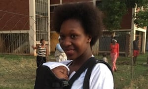 Mildred Tadiwa and her five-month old daughter