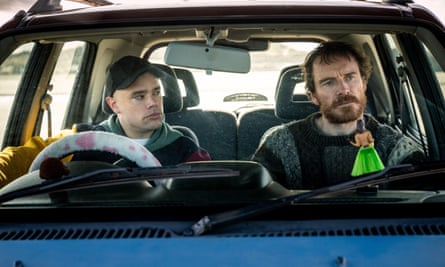 Moglai Bap and Michael Fassbender in Kneecap.