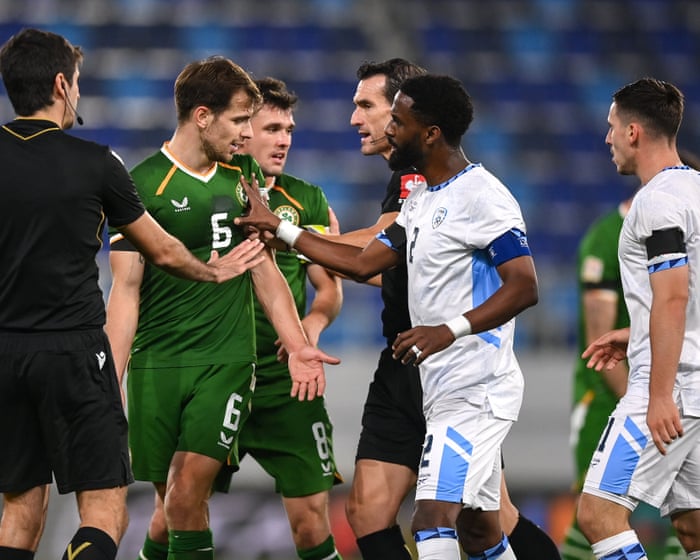 Hallgrímsson calls on Uefa to keep Ireland and Israel apart in future after bad-tempered draw