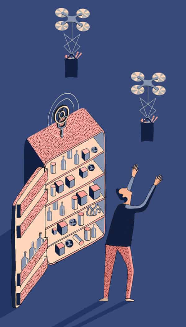 Will drone deliveries of food make cooking a hobby rather than a necessity?