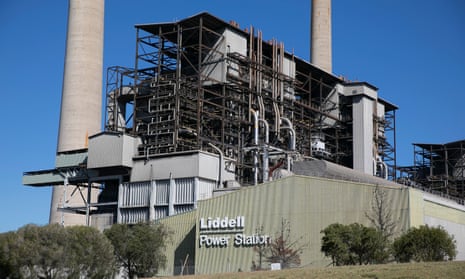 Liddell power station in the Hunter Valley