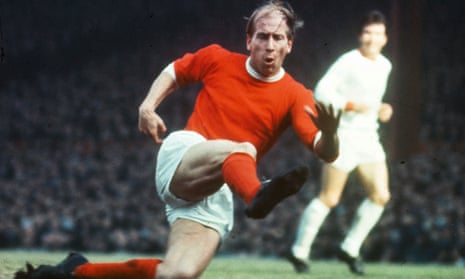 Bobby Charlton in action for Manchester United, 1968.