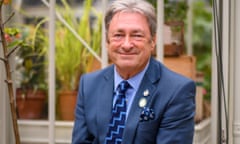 Alan Titchmarsh at the Chelsea Flower Show in September 2021.