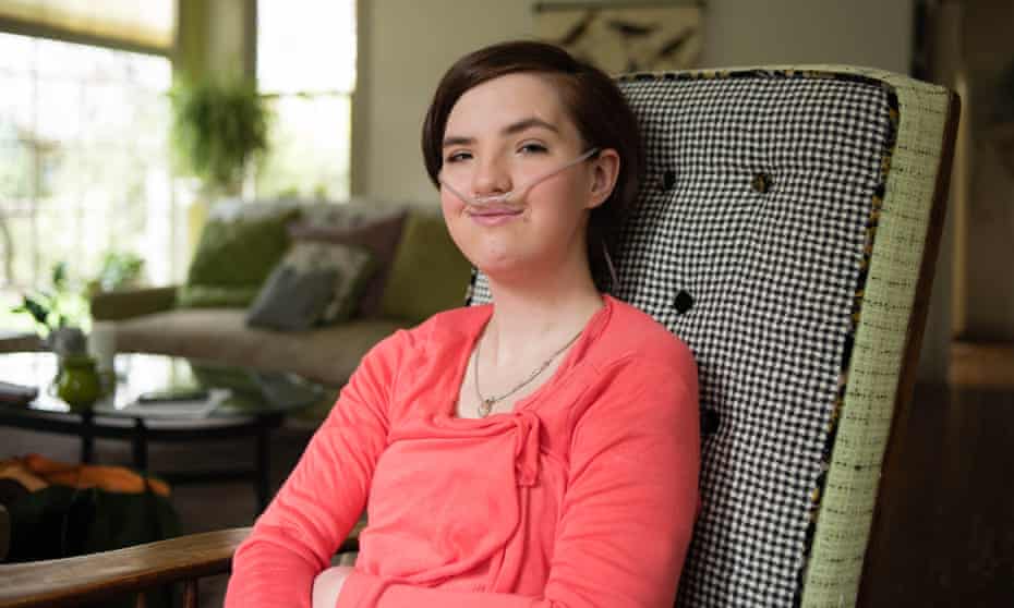 Mariah Walton, who has pulmonary hypertension, at her home. ‘I would like to see my parents prosecuted,’ she says.