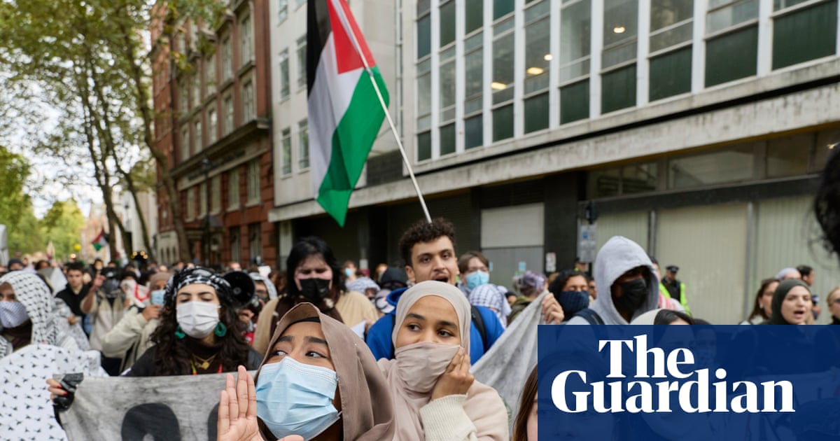Palestine protests go ahead across UK on second anniversary of 7 October