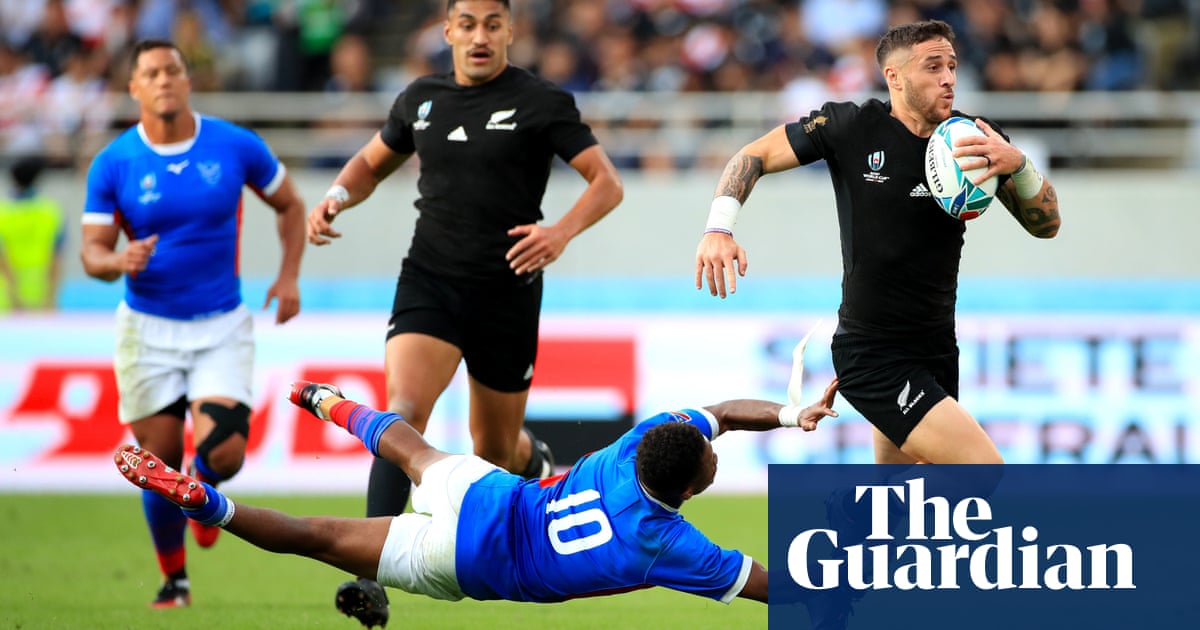 All Blacks fall behind before brushing aside brave Namibia at Rugby World Cup