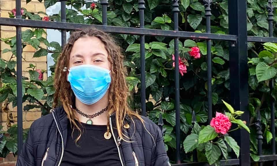 Racheal Wellman, 23, a former barista in St Kilda, Melbourne, lost her job at the start of the coronavirus restrictions and is now on jobseeker.