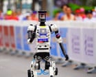 Humanoid robots race past humans in Beijing half-marathon – video