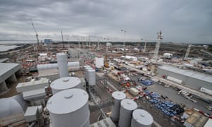 Hinkley Point C nuclear power station.