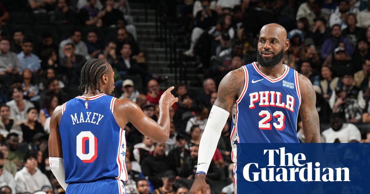 LeBron James shines in pre-season debut for revamped Philadelphia 76ers