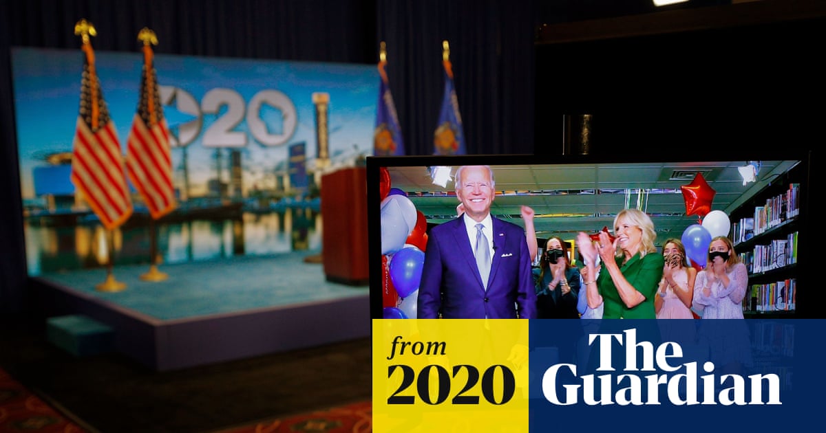 Emotional stories and a virtual roll call backing Biden day two at the Emotional stories and a virtual roll call backing Biden day two at the