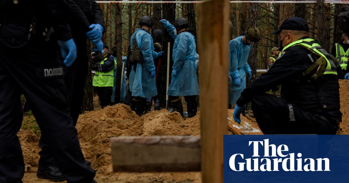 EU calls for war crimes tribunal after mass graves found in Ukraine – The Guardian