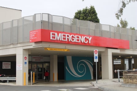 The emergency department at Knox Private hospital, one of the 37 hospitals operated by Healthscope