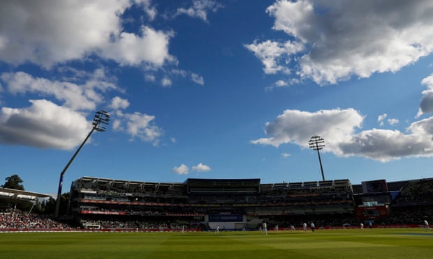 Edgbaston on the fourth day of the Test between England and India