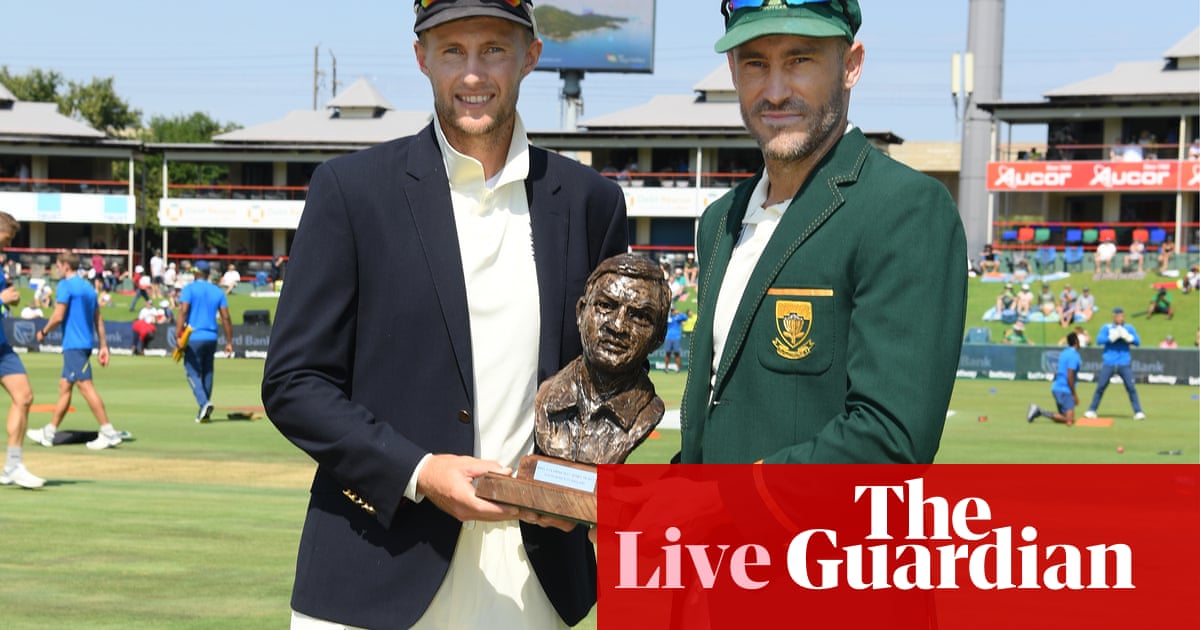 South Africa v England: third Test, day one – live!