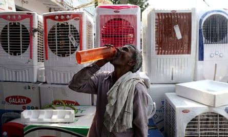 Temperatures hit record levels in India this summer.