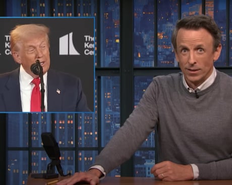 Seth Meyers on Maga: âThey donât care about policy or improving peopleâs lives. They want to go on Fox News and whine about woke.â
