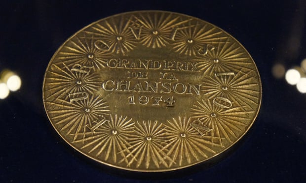 Abba’s Eurovision medal, which be on display at the exhibition.