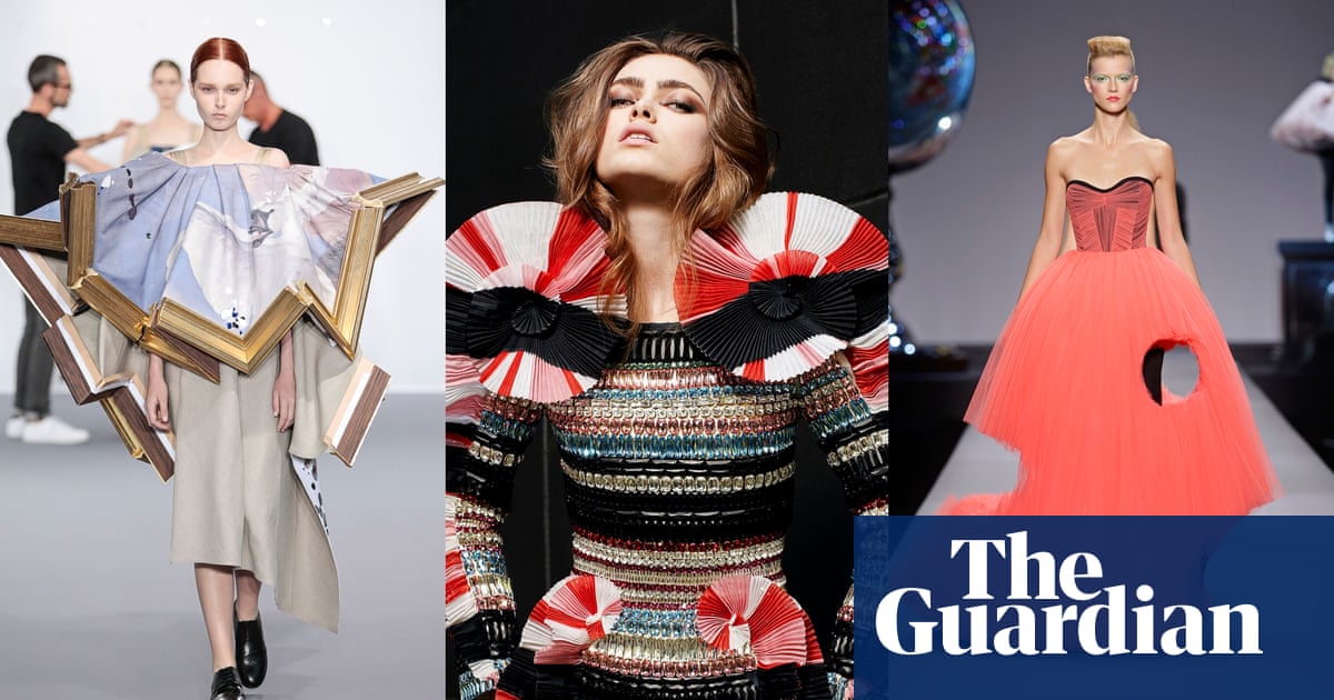 Viktor Rolf From Flowerbomb To A 70kg Outfit In Pictures Fashion The Guardian Viktor Rolf From Flowerbomb To A 70kg Outfit In Pictures Fashion The Guardian