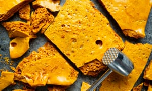 Smashing it ... cinder or honeycomb toffee